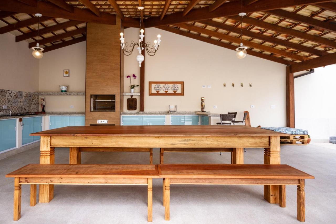 Casa em vila com piscina e acesso à cachoeira Parati Esterno foto