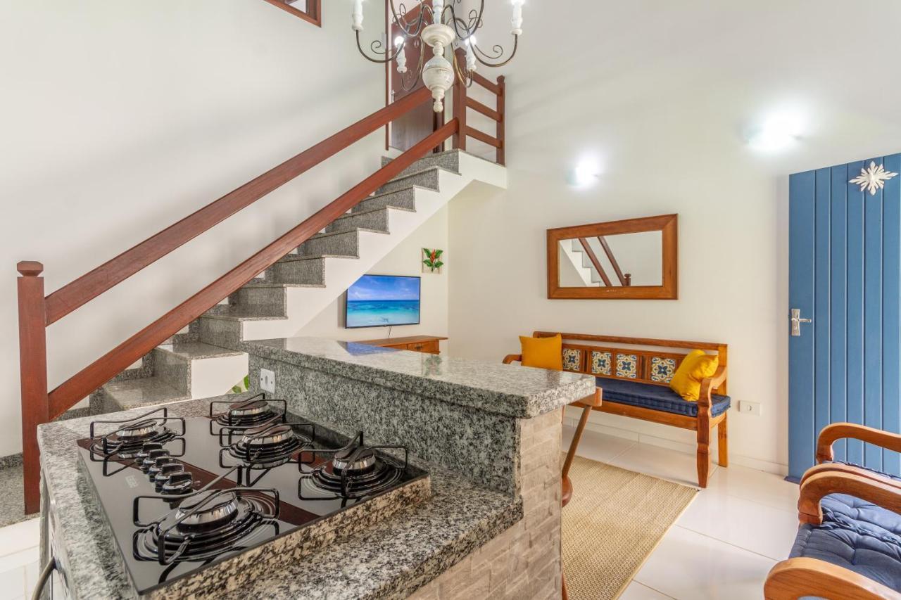 Casa em vila com piscina e acesso à cachoeira Parati Esterno foto